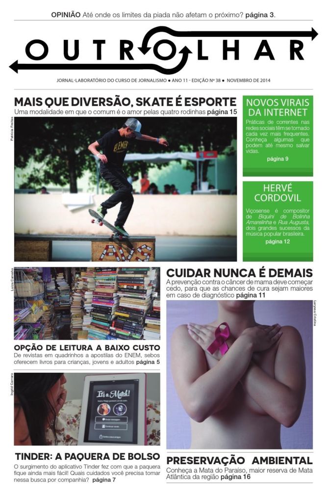 thumbnail of Jornal Outro Olhar – Ano 11 – Edição nº 38 – Novembro de 2014