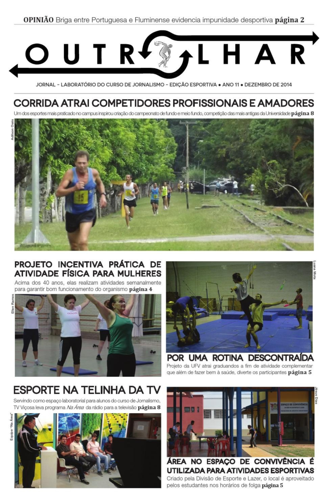 thumbnail of Jornal Outro Olhar – Ano 11 – Edição nº 39 – Dezembro de 2014 – Encarte Edição Esportiva
