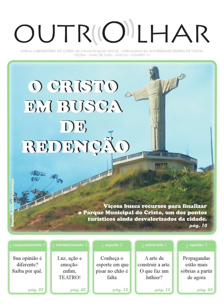 thumbnail of Jornal Outro Olhar – Ano 5 – Edição nº 15 – Maio de 2008 (2)