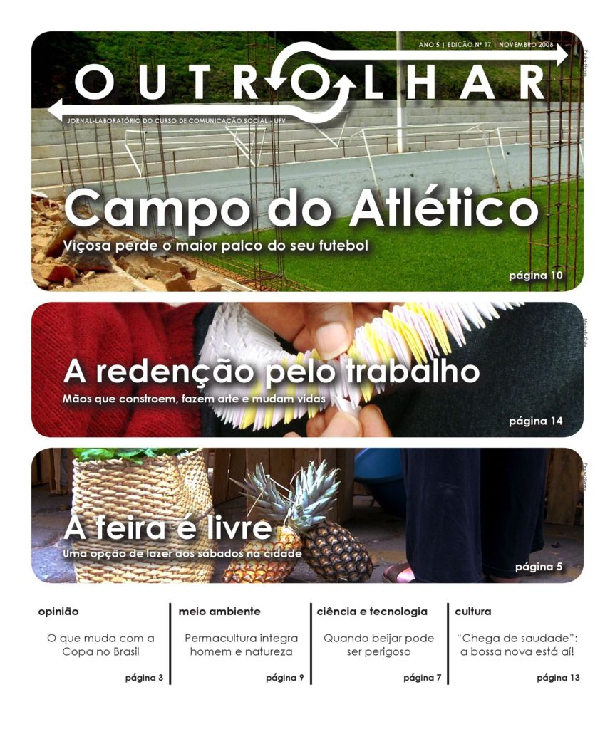 thumbnail of Jornal Outro Olhar – Ano 5 – Edição nº 17 – Novembro de 2008