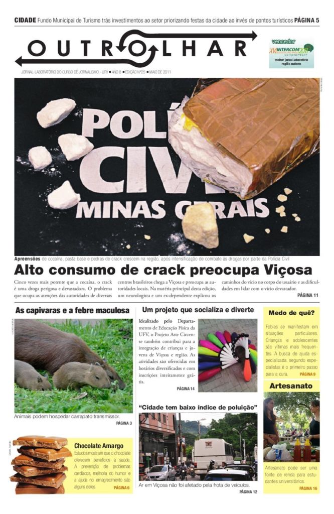 thumbnail of Jornal Outro Olhar – Ano 8 – Edição nº 25 – Maio de 2011