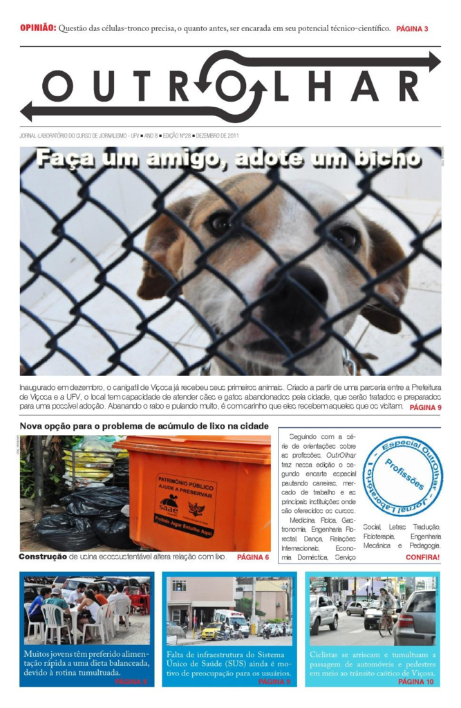 thumbnail of Jornal Outro Olhar – Ano 8 – Edição nº 28 – Dezembro de 2011