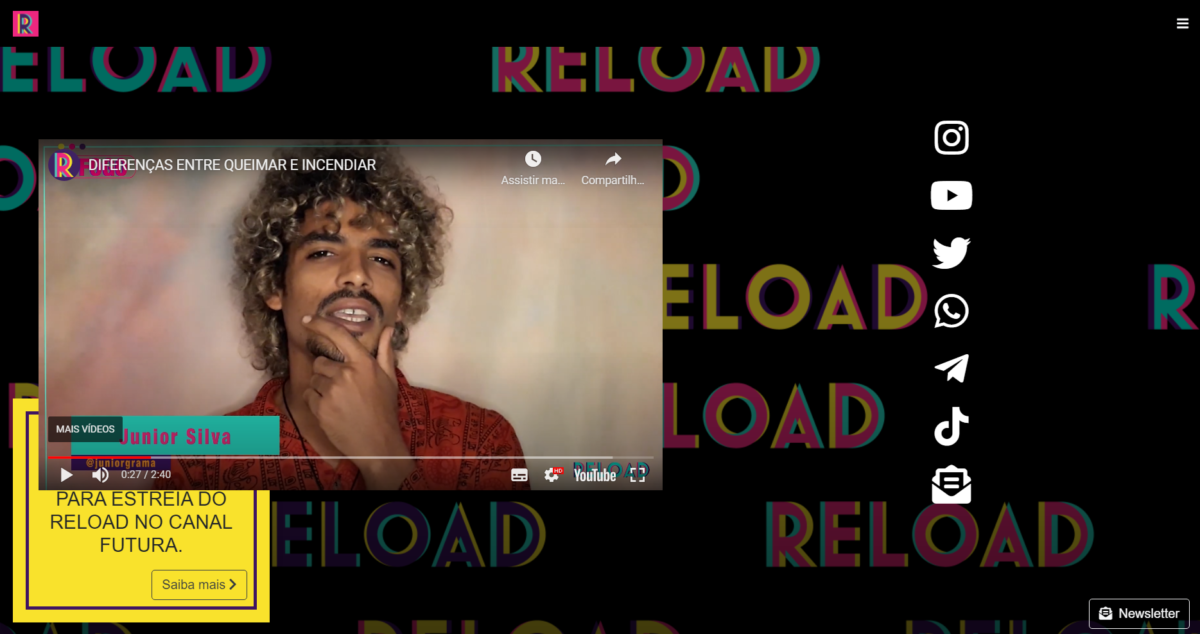 Site do Canal Reload