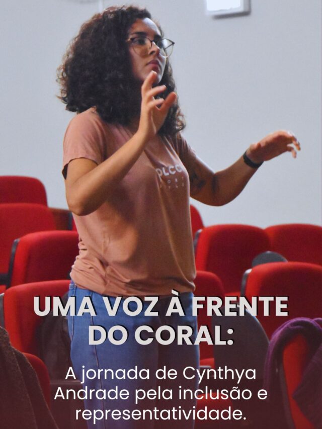 Uma Voz À Frente Do Coral